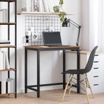 vidaXL Tafel Oudhout 100 x 50 x 76,5 cm Engineered hout en, Huis en Inrichting, Verzenden, Nieuw