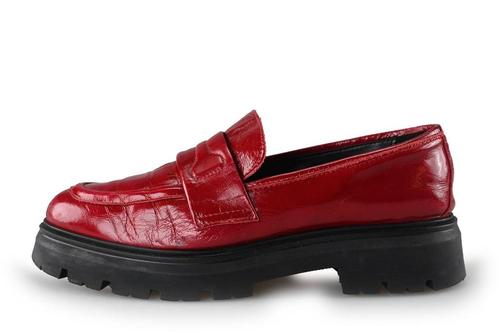 Loafers in maat 42 Rood | 10% extra korting, Kleding | Dames, Schoenen, Rood, Gedragen, Overige typen, Verzenden
