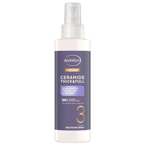 Andrélon Pro-Care Ceramide Thick & Full Pre-Styling Spray, Sieraden, Tassen en Uiterlijk, Uiterlijk | Haarverzorging, Nieuw, Verzenden