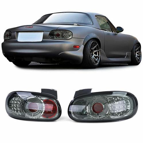 Achterlichten Helder/Zwart Mazda MX5 NB 1998-2005 PA063, Auto-onderdelen, Verlichting, Nieuw, Herkomst onderdeel bekend, Mazda