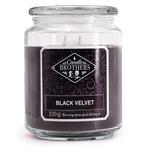 Candle Brothers geurkaars - Black Velvet - 80 branduren, Ophalen of Verzenden, Nieuw