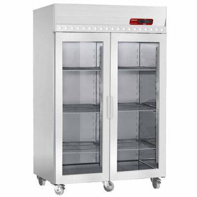Vrieskast geventileerd  1400 liter, 2 glazen deuren gn 2/1,, Zakelijke goederen, Horeca | Keukenapparatuur, Nieuw in verpakking