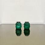 Zout- en pepervaatjes (2) - Glas - Japanse kreeften, Antiek en Kunst