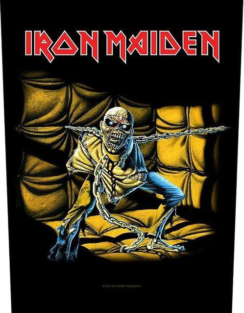 Iron Maiden - Piece of Mind Backpatch officiële merchandise, Verzamelen, Muziek, Artiesten en Beroemdheden, Kleding, Nieuw, Ophalen of Verzenden