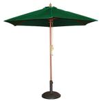 Parasol rond groen 2,5 meter | 2,37(h) x 2,5(Ø)m Bolero, Verzenden, Nieuw in verpakking