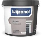 Wijzonol Buiten Muurverf 5 liter, Doe-het-zelf en Verbouw, Verf, Beits en Lak, Ophalen of Verzenden, Nieuw