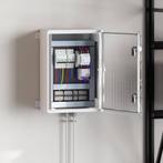 vidaXL Controlekast Grijs 35 x 19.5 x 50 cm ABS Kunststof, Doe-het-zelf en Verbouw, Elektra en Kabels, Verzenden, Nieuw