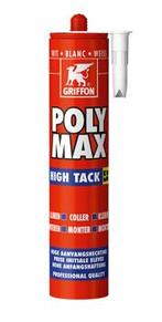 Griffon polymax hightack wit 425 gr, wit, koker, Doe-het-zelf en Verbouw, Isolatie en Afdichting, Nieuw, Verzenden