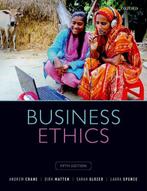 Business Ethics 9780198810070, Boeken, Zo goed als nieuw
