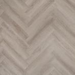 Emily - visgraat – plak grijs eiken - pvc, Ophalen, Nieuw