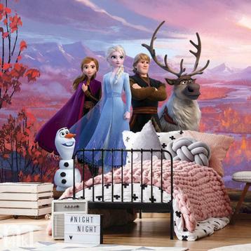 Disney Frozen II vlies fotobehang, Anna en Elsa 360 x 270 cm