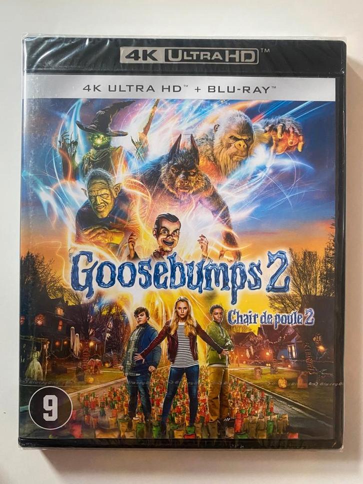 GOOSEBUMPS 2 (IN SEAL) (4K ULTRA HD + BLURAY), Cd's en Dvd's, Blu-ray, Gebruikt, Verzenden