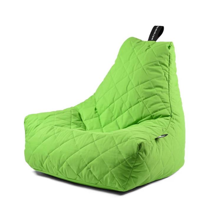 B-Bag Outdoor Zitzak Quilted - Lime, Huis en Inrichting, Zitzakken, Verzenden