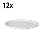 GGM Gastro | (12 stuks) BUDGETLINE - Plat bord Mammoet - Ø |, Huis en Inrichting, Keuken | Servies, Verzenden, Nieuw, Effen, Bord(en)