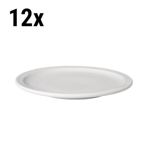 GGM Gastro | (12 stuks) BUDGETLINE - Bord - plat Mammoet - Ø, Huis en Inrichting, Keuken | Servies, Effen, Nieuw, Bord(en), Verzenden