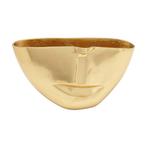 *WOONWINKEL* Kare Design Half Face Gold Gouden Vaas Half Gez, Huis en Inrichting, Verzenden, Nieuw