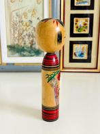 sculptuur, Traditional handmade Kokeshi dolls - 18.5 cm -, Antiek en Kunst