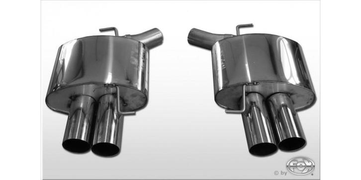 FOX BMW F10 535i einddemper rechts/links - 2x80 type 10 rech, Auto-onderdelen, Uitlaatsystemen, Nieuw, Verzenden