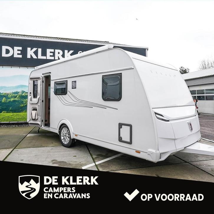 Tabbert Senara 490 TD, Caravans en Kamperen, Caravans, 1250 - 1500 kg, tot en met 4, 7 tot 8 meter, Tabbert, Ophalen