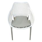 Tuinstoel Kussen - Air XL - Lichtgrijs - Siesta, Tuin en Terras, Tuinmeubel-accessoires, Verzenden, Nieuw
