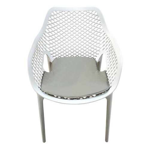 Tuinstoel Kussen - Air XL - Lichtgrijs - Siesta, Tuin en Terras, Tuinmeubel-accessoires, Verzenden