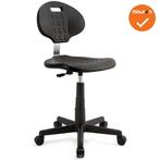 Zadelkruk/Werkstoel Tarente - Medium - Zwart - Zwart voetkru, Zakelijke goederen, Kantoor en Winkelinrichting | Kantoormeubilair en Inrichting