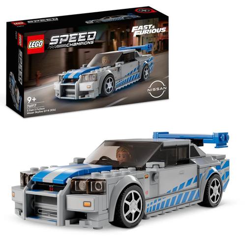 LEGO Speed Champions - Nissan Skyline GT-R R34 76917, Kinderen en Baby's, Speelgoed | Duplo en Lego, Ophalen of Verzenden