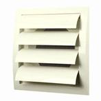 Europlast kunststof lamellenrooster 190 x 190mm wit ø 150mm, Ophalen of Verzenden, Nieuw