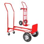 Steekwagen - transportwagen - opvouwbaar - tot 250 kg - rood, Ophalen of Verzenden, Nieuw