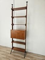 Boekenkast - IJzer, Messing, Teak - Scandinavische