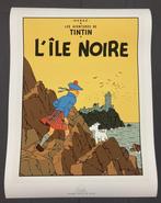 Hergé - 1 Silkscreen - Tintin - L’île noire - 1985, Nieuw
