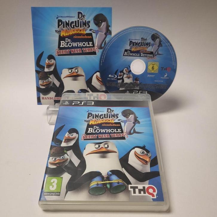 Dreamworks Pinguïns van Madagascar Playstation 3, Spelcomputers en Games, Games | Sony PlayStation 3, Ophalen of Verzenden