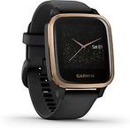 Garmin Venu Sq Music 40 mm roségoud met siliconenarmband, Verzenden, Gebruikt