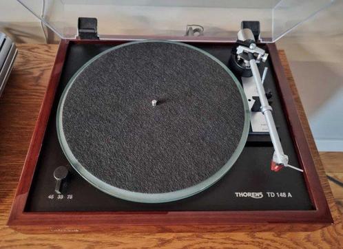 Thorens - TD 148A Platenspeler, Audio, Tv en Foto, Radio's