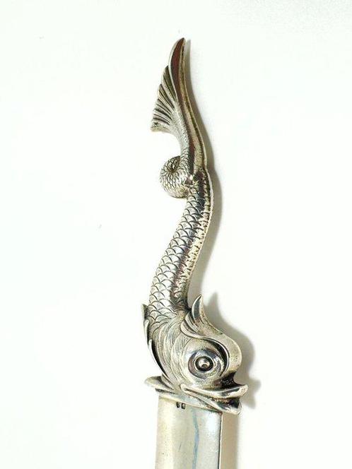 Figuur - letter opener - .800 zilver, Antiek en Kunst, Antiek | Goud en Zilver