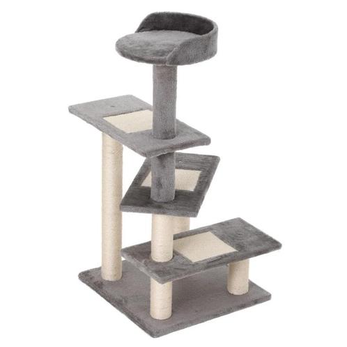TRUUSK Klimboom Krabpaal Speelboom Kattenkrabpaal Trap 5 Lag, Dieren en Toebehoren, Katten-accessoires, Nieuw, Verzenden