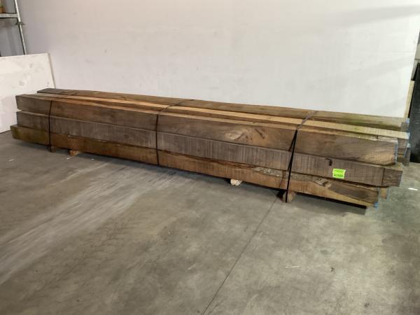 Veiling - 2x Azobé balk 500x18x19 cm, Tuin en Terras, Palen, Balken en Planken