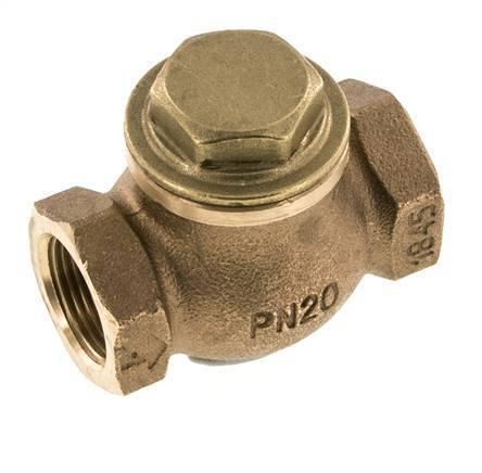 G 3/4 Rood Messing Lift Terugslagklep 20 bar (290 psi), Doe-het-zelf en Verbouw, Overige Doe-het-zelf en Verbouw, Nieuw, Verzenden