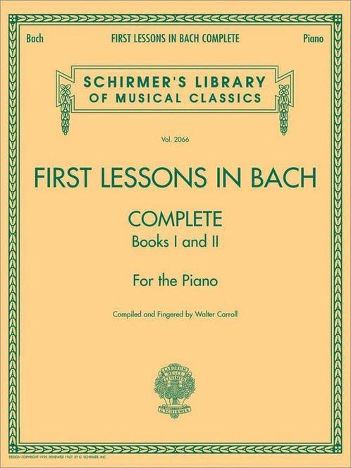 9781423421924 First Lessons In Bach - Complete;First Less..., Boeken, Studieboeken en Cursussen, Nieuw, Verzenden