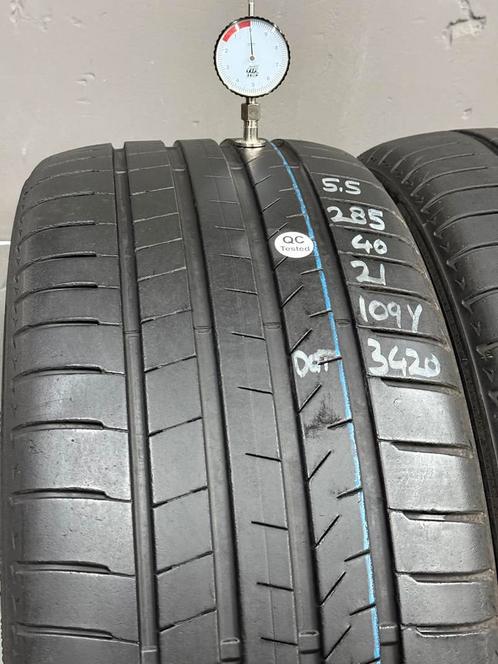 285/40/21 109Y Bridgestone zomerbanden 5,5/5mm profiel, Auto-onderdelen, Banden en Velgen, 21 inch, Erkend duurzaam, Zomerbanden