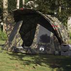 vidaXL Vistent 5-persoons waterdicht camouflage, Verzenden, Nieuw, Tot en met 2
