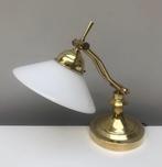 Bankierslamp - Opaline glas