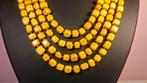 Baltische barnsteen ketting - Barnsteen - 200 cm - 0.7 cm, Verzamelen, Mineralen en Fossielen