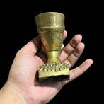 sculptuur, Bust of Queen Nefertiti - 4 in - Messing, Antiek en Kunst, Antiek | Keramiek en Aardewerk