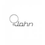 Cool car keyrings - Auto sleutelhanger met naam John, Verzamelen, Sleutelhangers, Ophalen of Verzenden, Nieuw