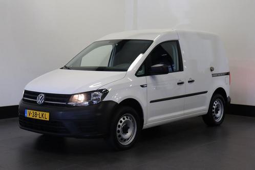 Volkswagen Caddy 1.4 TSI 130PK Automaat BENZINE!, Auto's, Bestelauto's, Dealer onderhouden, Lease, Zwart, Automaat, Wit, Volkswagen
