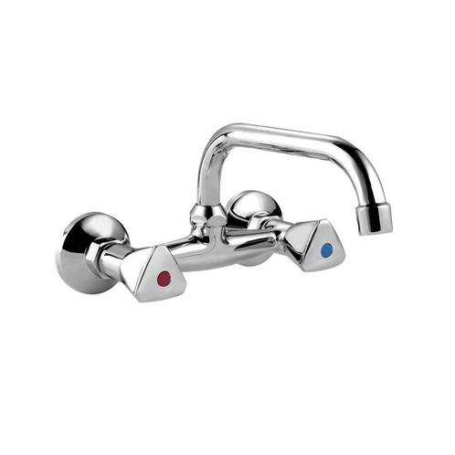 Keukenkraan Go By Van Marcke Easy 2 Muur Model H Mengkraan, Doe-het-zelf en Verbouw, Sanitair, Ophalen of Verzenden