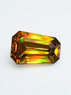 Zonder Minimumprijs Geel, Oranje Titaniet - 3.58 ct -, Sieraden, Tassen en Uiterlijk, Nieuw