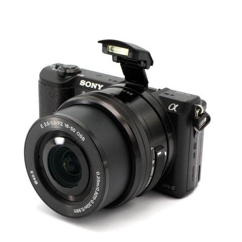 Sony A5100 zwart + 16-50mm F/3.5-5.6 OSS zwart #SONY QUALITY, Audio, Tv en Foto, Fotocamera's Digitaal