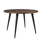 *WOONWINKEL* Ronde Eettafel Gerecycled Teak, Verzenden, Nieuw